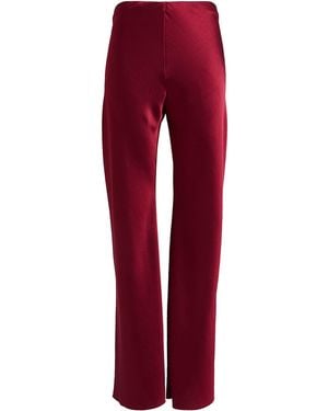 Jucca Burgundy Trousers Polyester - Red