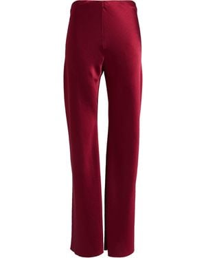 Jucca Burgundy Trousers Polyester - Red
