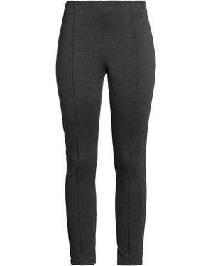 19.70 Nineteen Seventy Charcoal Pants Viscose, Polyamide, Elastane - Gray