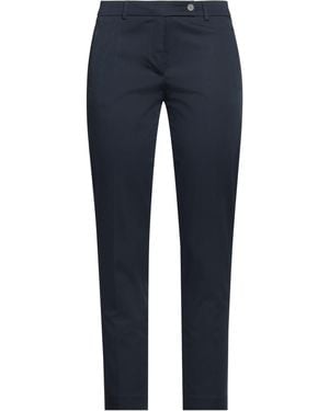 SEVENTY VENEZIA Trousers Cotton, Elastane - Blue