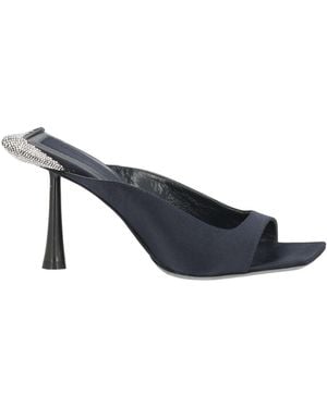 Benedetta Bruzziches Sandals Textile Fibers - Blue