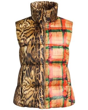 Roberto Cavalli Vest Polyamide - Orange