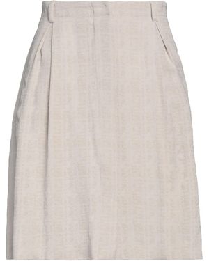 Emporio Armani Mini Skirt Triacetate, Viscose - Natural