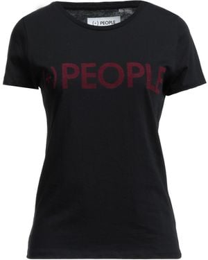 People T-Shirt Organic Cotton - Black