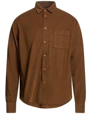 Forét Shirt Organic Cotton - Brown