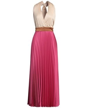Kaos Fuchsia Maxi Dress Polyester - Pink