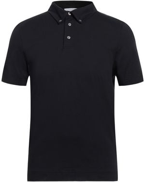 Alpha Studio Polo Shirt Cotton, Elastane - Black