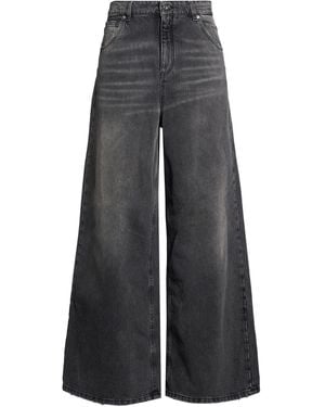 Blumarine Charcoal Jeans Cotton - Grey