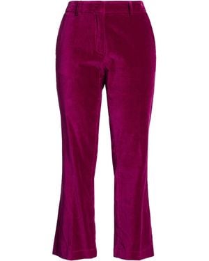 Grifoni Trousers Cotton, Elastane - Red