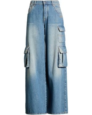 Off-White c/o Virgil Abloh Jeans Cotton - Blue