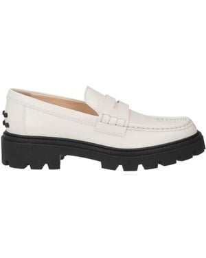 Tod's Mokassin - Weiß