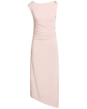 Soallure Maxi Dress Polyester, Elastane - Pink