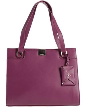 Liu Jo Plum Shoulder Bag Polyester - Purple