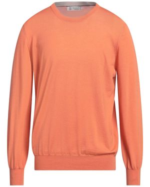 Brunello Cucinelli Pullover - Orange