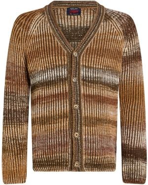 Exibit Cardigan Acrylic, Wool, Mohair Wool, Polyamide - Brown