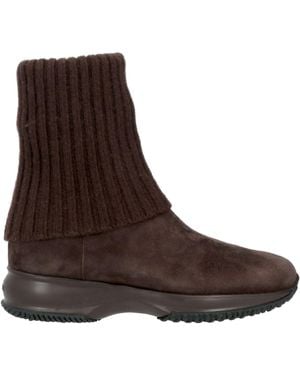 Hogan Ankle Boots - Brown