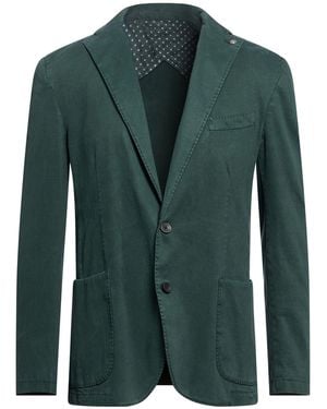 Barbati Blazer Lyocell, Cotton, Elastane - Green