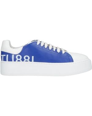 Cerruti 1881 Bright Trainers Leather - Blue