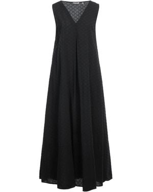 Caliban Maxi Dress Cotton - Black