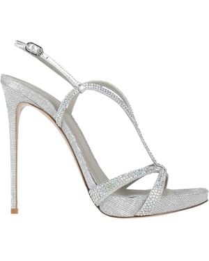 Le Silla Sandals Textile Fibers - Metallic
