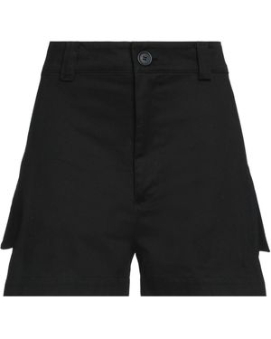 HAERVAERK Shorts & Bermuda Shorts Cotton, Polyamide - Black