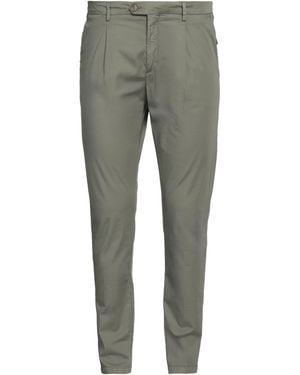 Yan Simmon Trousers Cotton, Lycra, Elastane - Grey