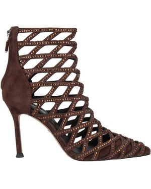 Lola Cruz Ankle Boots Leather - Brown