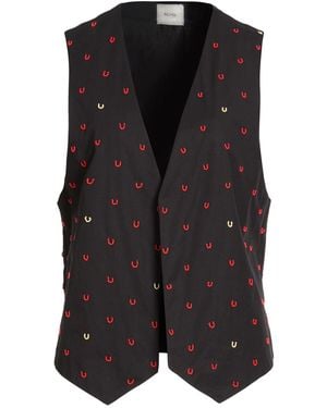 Alysi Tailored Vests - Black
