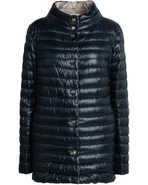 Herno Plumífero Y Acolchado - Azul