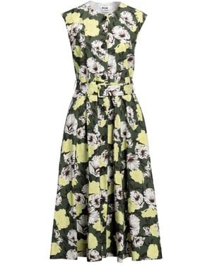 MSGM Midi Dress - Green