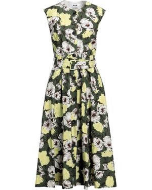 MSGM Midi Dress - Green