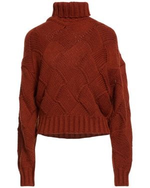MVP WARDROBE Col Roulé - Rouge