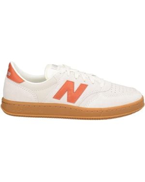New Balance T500 Trainers Leather - Pink