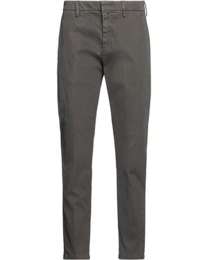 Dondup Charcoal Pants Cotton, Elastane - Gray