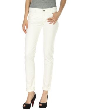 Emporio Armani Jeans Cotton, Elastane - White