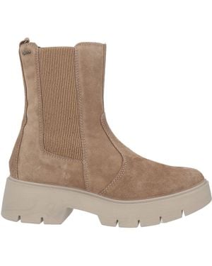 Igi&co Taupe Ankle Boots Leather - Brown