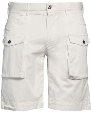 Incotex Shorts & Bermuda Shorts Cotton, Elastane - Grey