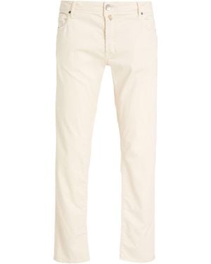 Incotex Cream Pants Cotton, Lyocell, Elastane - Natural