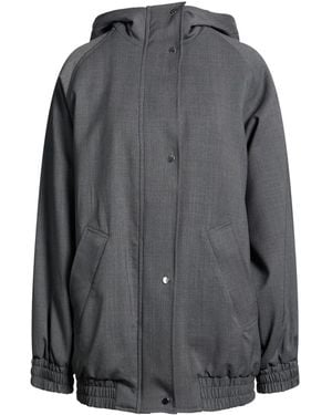 MAX&Co. Charcoal Jacket Virgin Wool, Polyester - Grey
