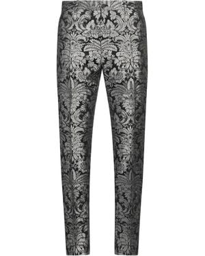 Dolce & Gabbana Pants Polyester, Acetate, Polyamide, Elastane - Gray