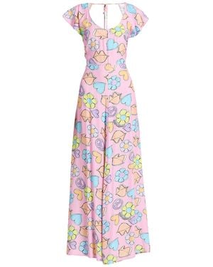 Moschino Maxi Dress Viscose - White