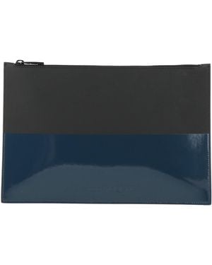 McQueen Clutch Leather - Blue