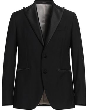 Al Duca d'Aosta Blazer Virgin Wool - Black