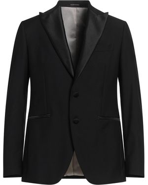 Al Duca d'Aosta Blazer Virgin Wool - Black