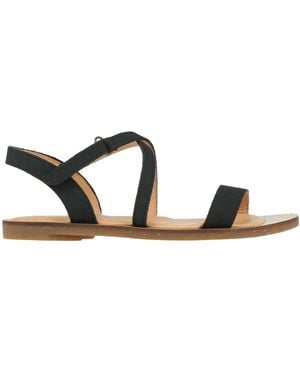 El Naturalista Sandals - Black