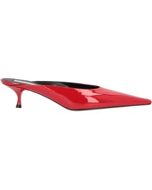 Victoria Beckham Mules & Clogs - Red