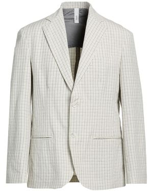 Hevò Light Blazer Cotton, Silk, Linen - Gray