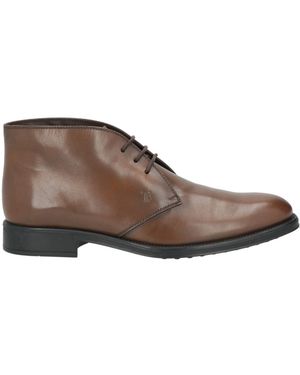 Tod's Ankle Boots Leather - Brown