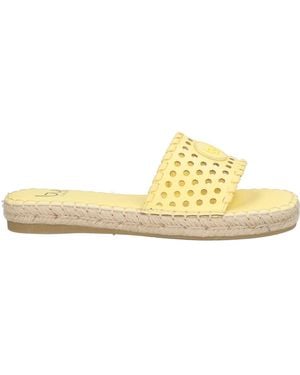 BY BYBLOS Pastel Espadrilles Synthetic Material - Yellow
