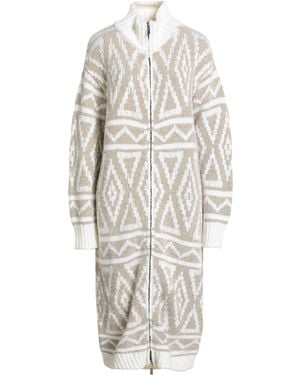 Moorer Coat Wool, Polyester, Cashmere, Elastane - White